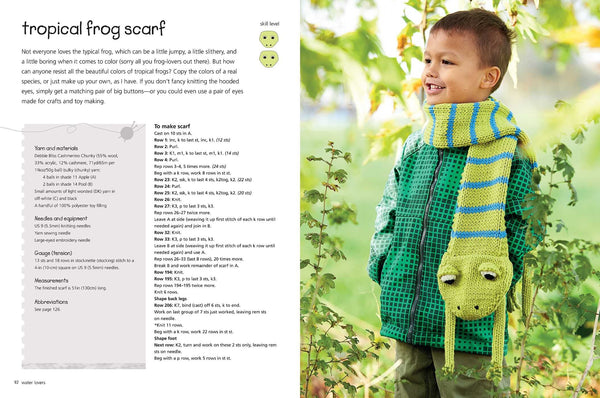 cute knitted animal scarves, socks, and more  - Knot Another Hat