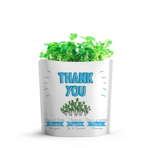 giftagreen greeting card seed pouches thank you - Knot Another Hat