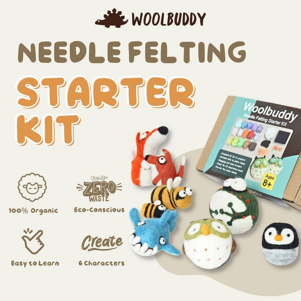 woolbuddy needle felting starter kit - Knot Another Hat