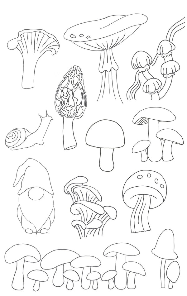 trailhead stitch & rinse embroidery templates - Knot Another Hat