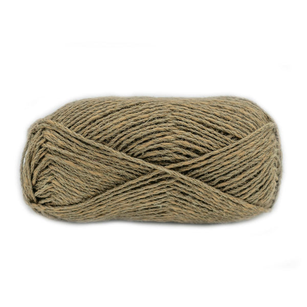 laines du nord natural bag, solids and prints 04 brown - Knot Another Hat