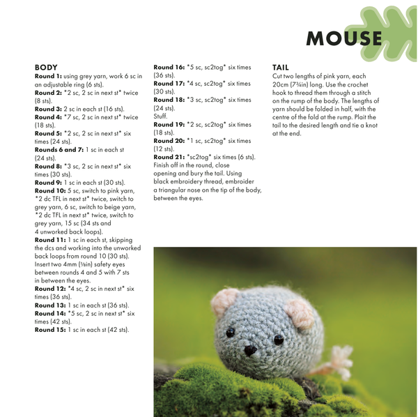 mini amigurumi woodland - Knot Another Hat