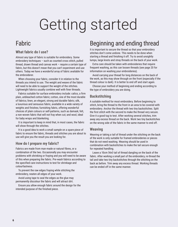 the complete A-Z of embroidery stitches - Knot Another Hat