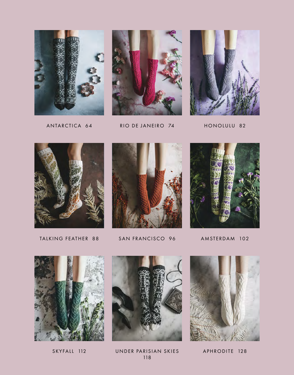 knitted socks  - Knot Another Hat