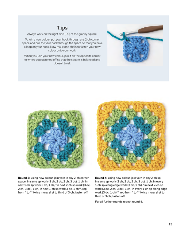 my granny square  - Knot Another Hat