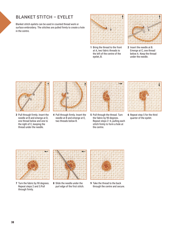 the complete A-Z of embroidery stitches - Knot Another Hat