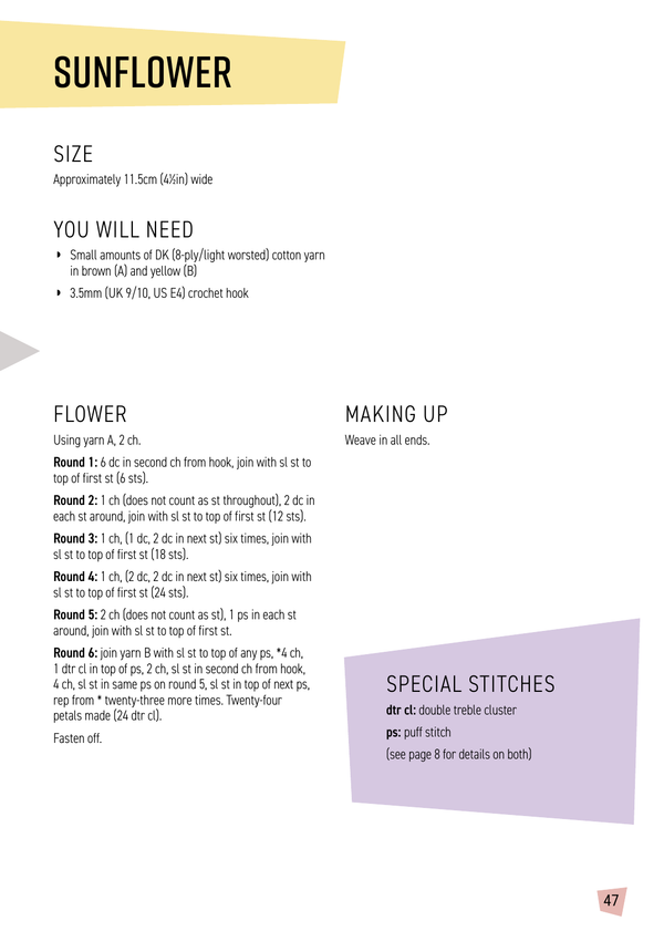 all-new twenty to make: flowers to crochet  - Knot Another Hat