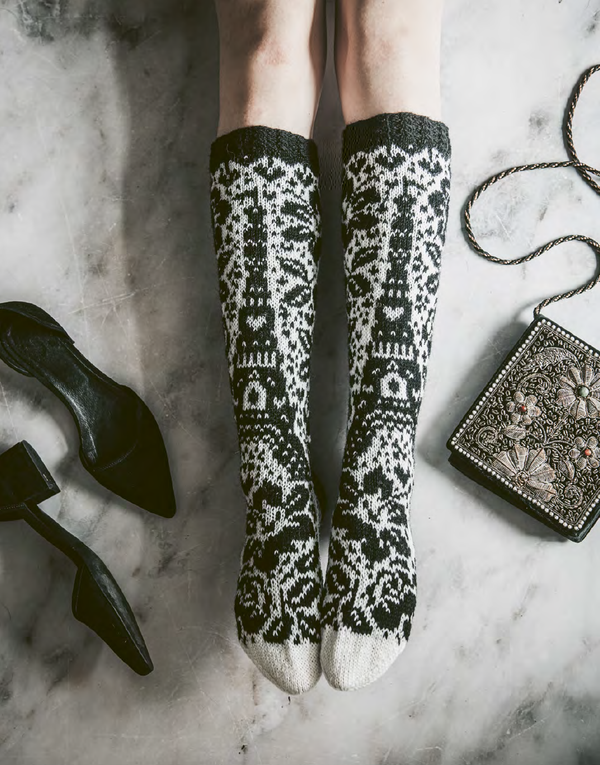 knitted socks  - Knot Another Hat