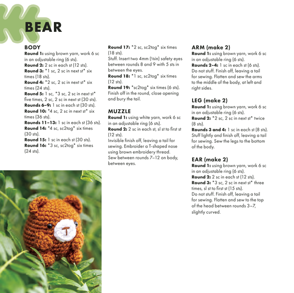 mini amigurumi woodland - Knot Another Hat