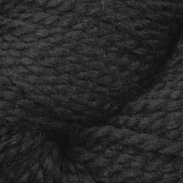 berroco ultra alpaca chunky, dyed and natural 7245 pitch black - Knot Another Hat