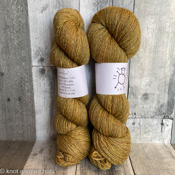 lavendersheep yakkity yak dk sunshine - Knot Another Hat