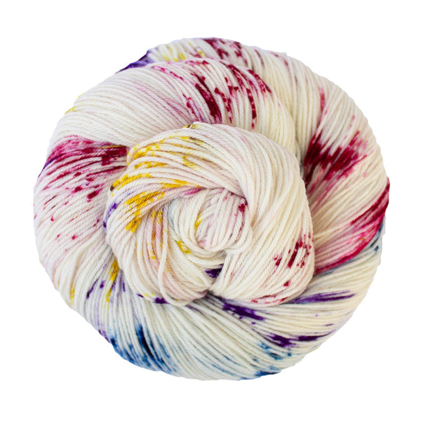 malabrigo ultimate sock 178 unicorn bark - Knot Another Hat