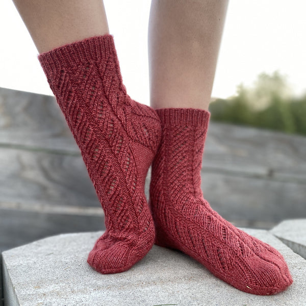 knot another hat lambert twist socks (download)  - Knot Another Hat