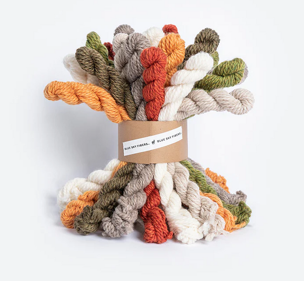 blue sky fibers woolstok mini bundles  - Knot Another Hat