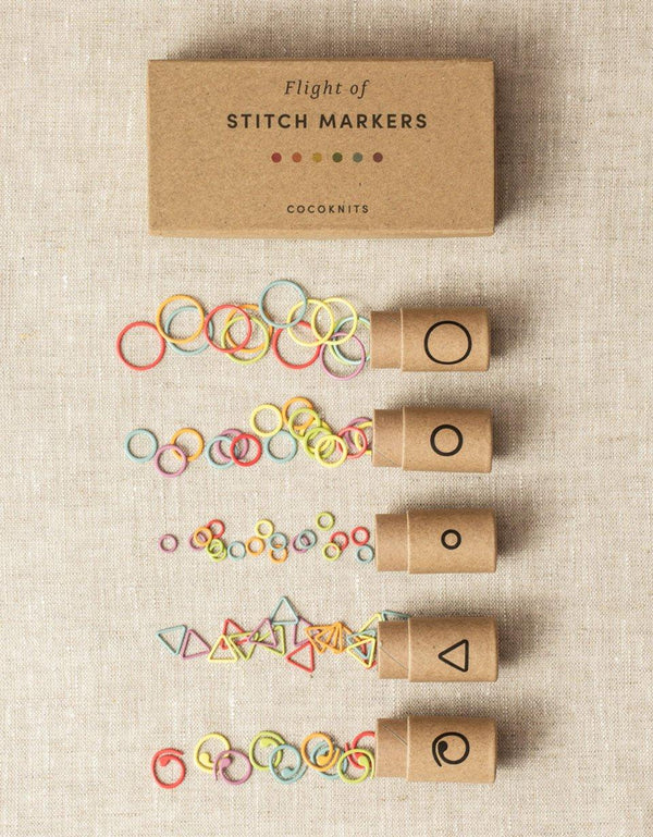 cocoknits flight of stitch markers Default Title - Knot Another Hat