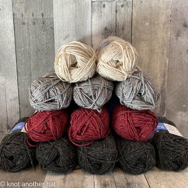 grab-n-go berroco remix chunky cali blanket bundles 4 - Knot Another Hat