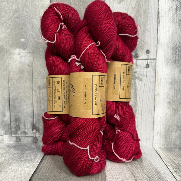 madelinetosh tosh merino light fatal attraction - Knot Another Hat