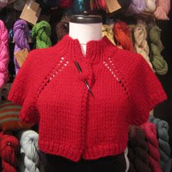 knot another hat bulky raglan bolero (download) Default Title - Knot Another Hat