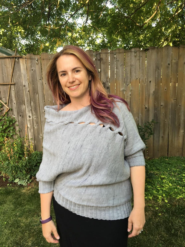 knot another hat intertwined sweater (download) Default Title - Knot Another Hat