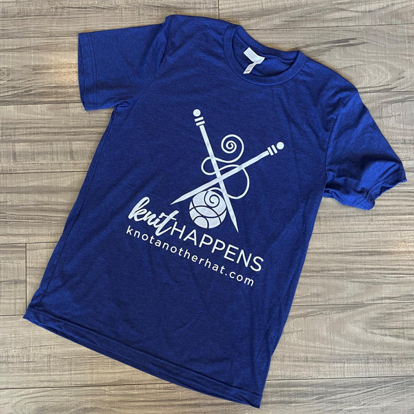knot another hat knit happens t-shirt  - Knot Another Hat