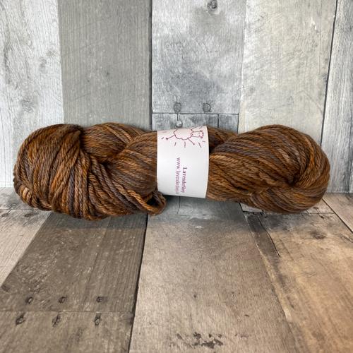lavendersheep superwash bulky plus! dark roast - Knot Another Hat