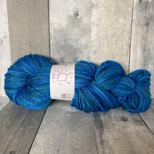 lavendersheep superwash bulky plus! deep ocean - Knot Another Hat
