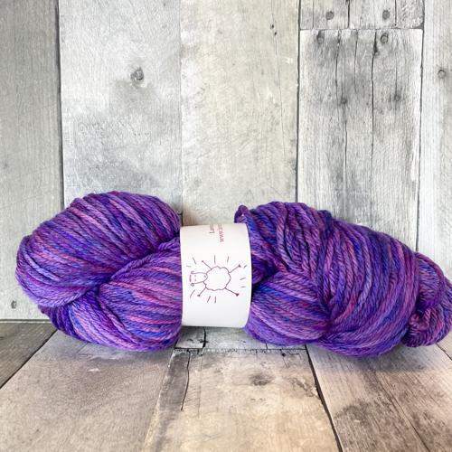 lavendersheep superwash bulky plus! berry pie - Knot Another Hat