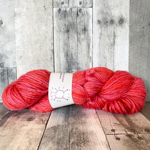 lavendersheep superwash bulky plus! grapefruit - Knot Another Hat