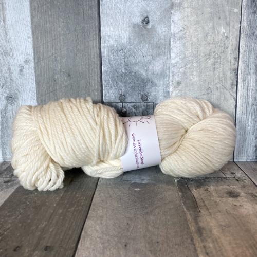 lavendersheep superwash bulky plus! natural - Knot Another Hat