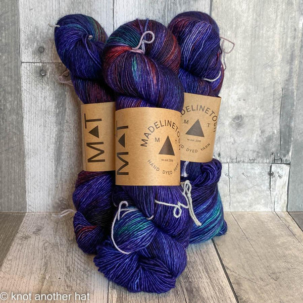 madelinetosh tosh merino light real friends don't lie - Knot Another Hat