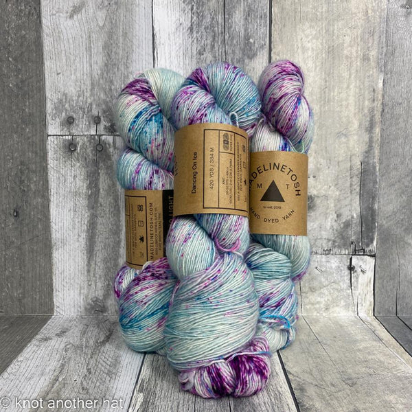 madelinetosh tosh merino light HOTM: dancing on ice - Knot Another Hat