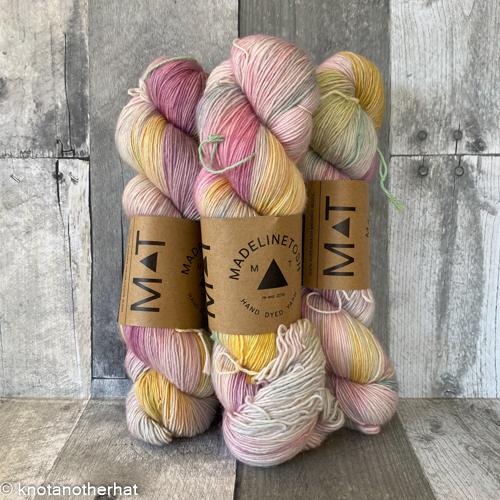 madelinetosh tosh merino light texas tulips - Knot Another Hat