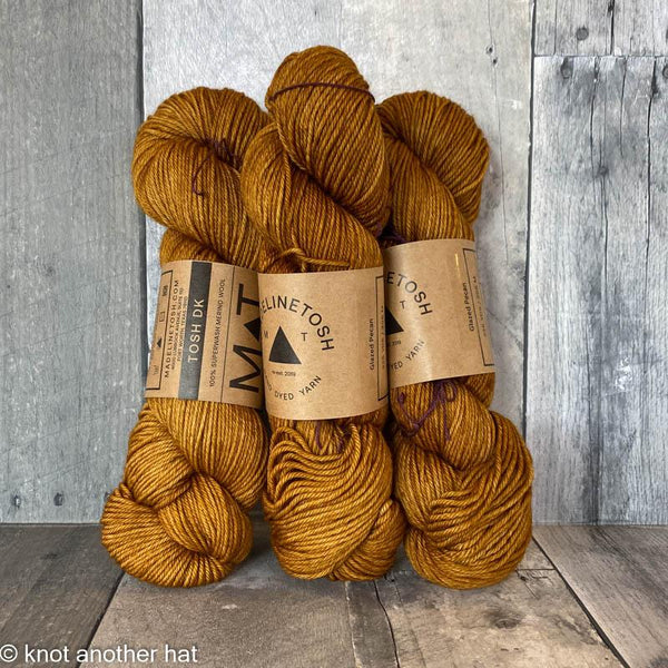 madelinetosh tosh dk glazed pecan - Knot Another Hat
