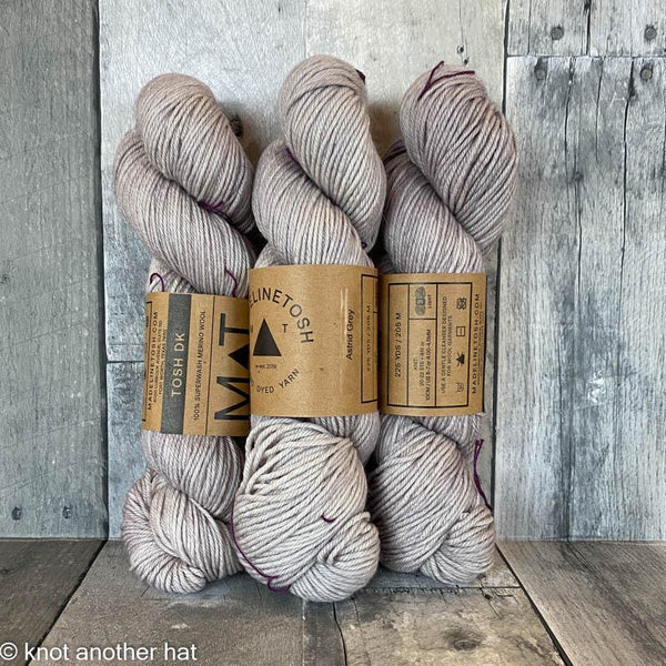 madelinetosh tosh dk astrid grey - Knot Another Hat