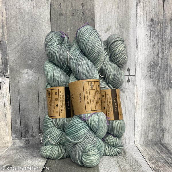 madelinetosh tosh dk celadon - Knot Another Hat