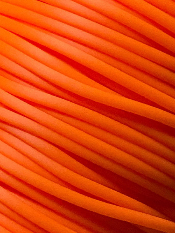 minnie & purl purl strings (try-on cords) neon orange - Knot Another Hat