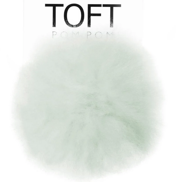 toft alpaca pom poms sage - Knot Another Hat