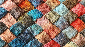Shop sample: Berry Basket Blanket