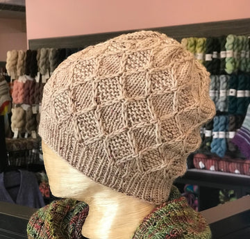 Shop Sample: Diamond Slouch Hat