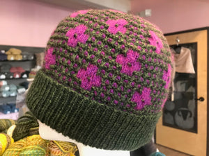 Shop sample: Pressed Flowers Hat