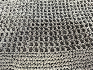 close-up of fabric of Piper Beach Bag crocheted tote
