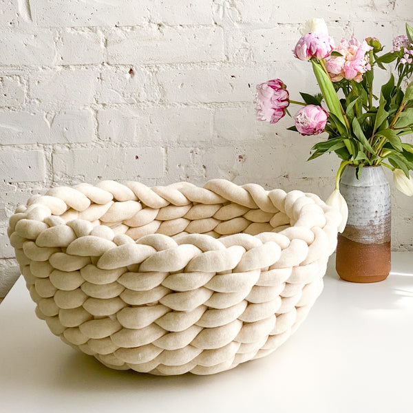 IN-STORE CLASS: Giant Woven Bowl :: Feb 21  - Knot Another Hat