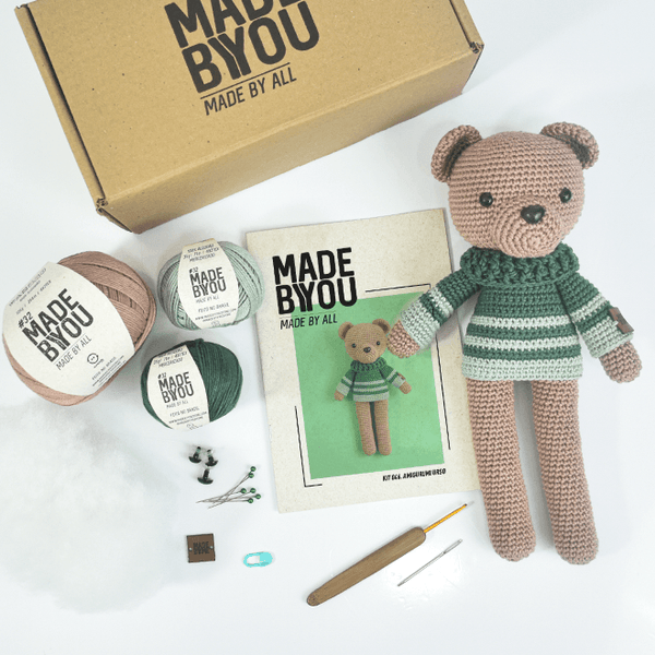 circulo amigurumi made by you kit 4 bear - Knot Another Hat
