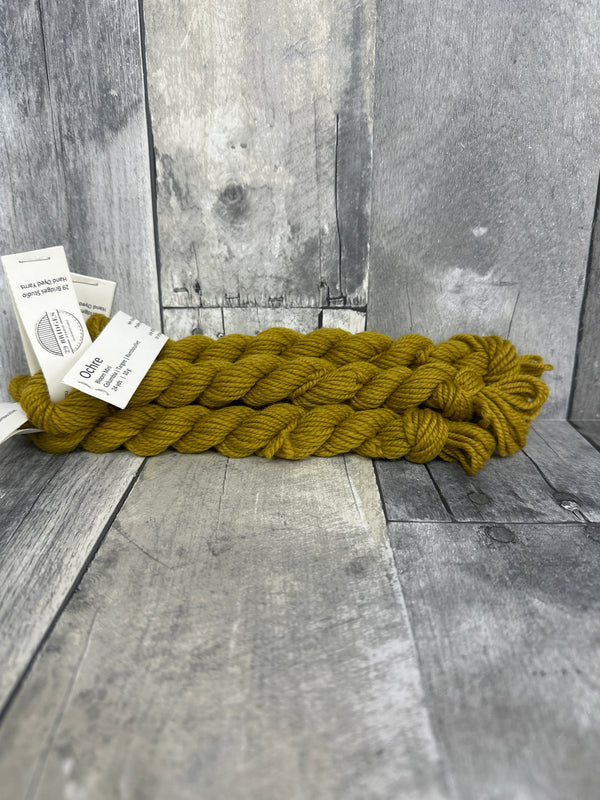 29 bridges merino DK mini skeins ochre - Knot Another Hat