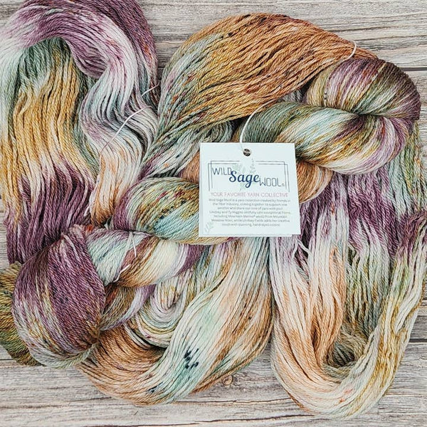 wild sage wool fingering
