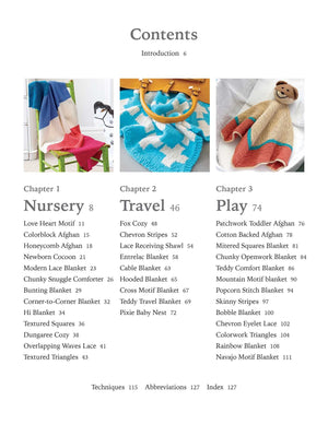 knitted baby blankets - Knot Another Hat