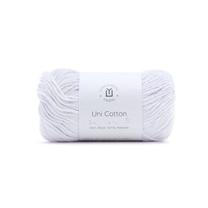 universal yarn uni cotton 101 bone - Knot Another Hat