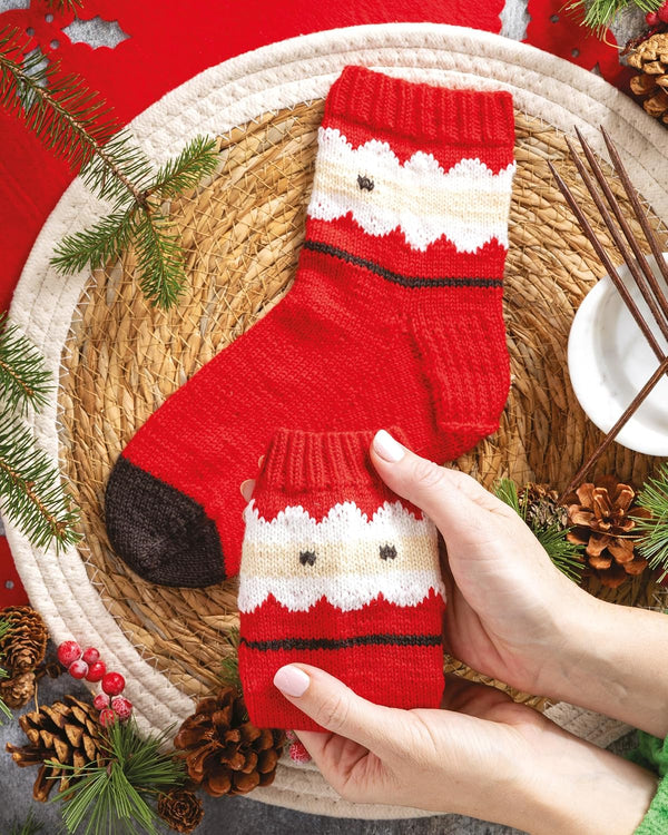 knit a box of christmas socks - Knot Another Hat