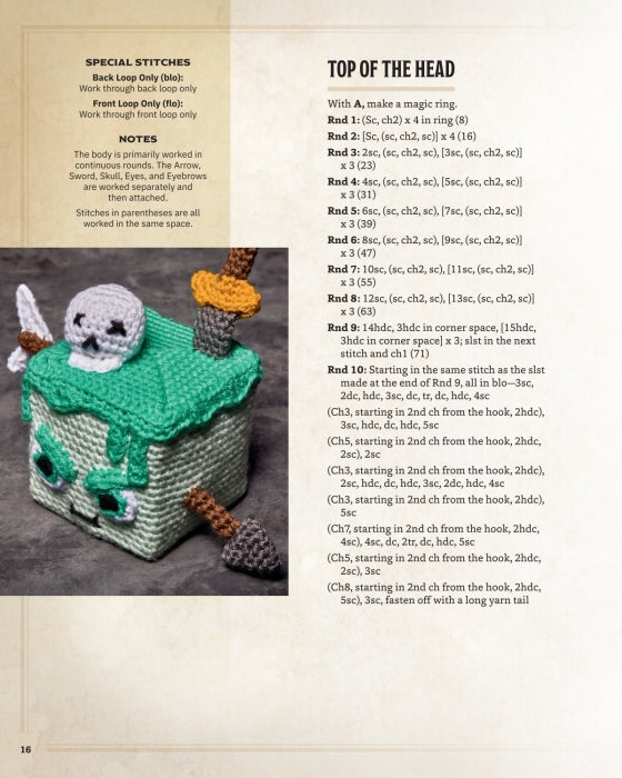 dungeons & dragons crochet
