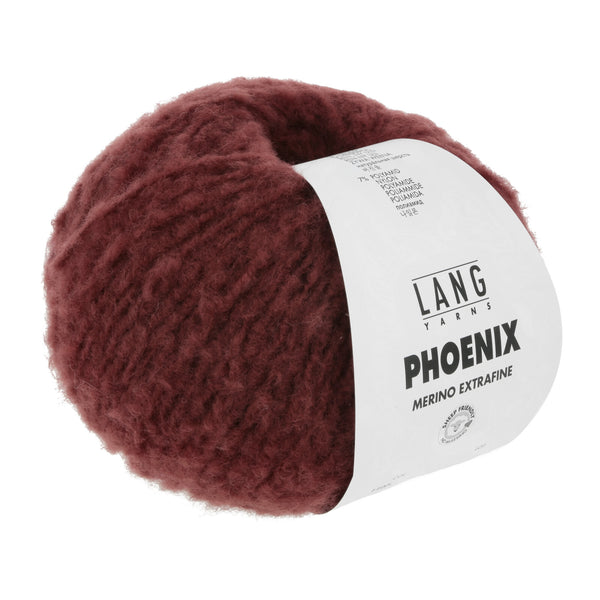 lang phoenix 64 bordeaux - Knot Another Hat